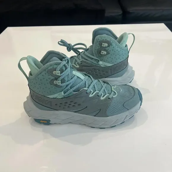 $169 Hoka Anacapa Breeze Mid color-trellis / mist green Size 9.5 B - Picture 8 of 12